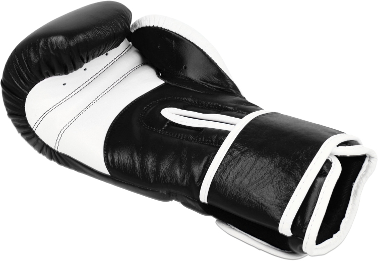 Rękawice bokserskie skórzane MASTERS RBT-PERFECT-GRIP 12 oz czerwono - białe - obrazek 11