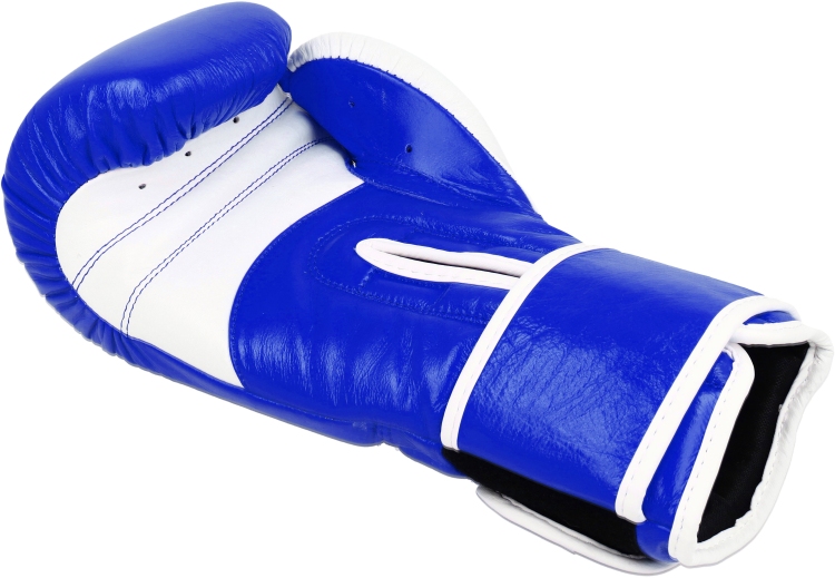 Rękawice bokserskie skórzane MASTERS RBT-PERFECT-GRIP 12 oz czerwono - białe - obrazek 13