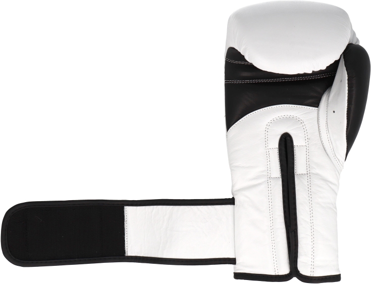 Rękawice bokserskie skórzane MASTERS RBT-PERFECT-GRIP 12 oz czerwono - białe - obrazek 14