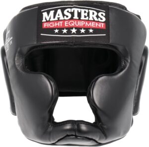 Kask bokserski skórzany sparingowy KSS-4B1-BOX XL
