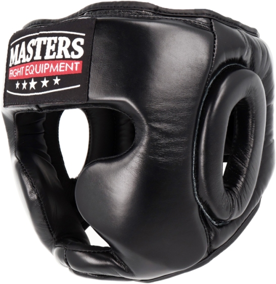 Kask bokserski skórzany sparingowy KSS-4B1-BOX XL - obrazek 3