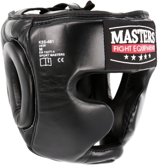 Kask bokserski skórzany sparingowy KSS-4B1-BOX XL - obrazek 4