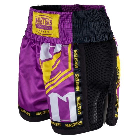 Spodenki damskie krótkie MASTERS KICKGIRL VIOLET L - obrazek 3