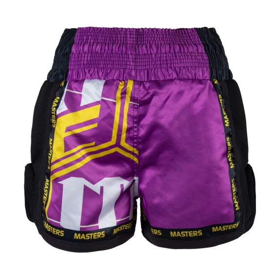 Spodenki damskie krótkie MASTERS KICKGIRL VIOLET L - obrazek 5