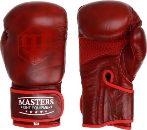 Rękawice bokserskie MASTERS BURGUND RUBY RBT-BR-LX 10 oz