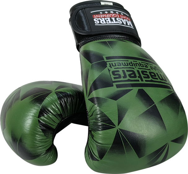 Rękawice bokserskie skórzane RBT-ROMB 14 oz - obrazek 4