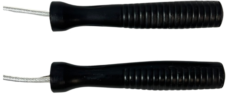 Skakanka bokserska z obciążnikami 2 x 160g SBS-W - obrazek 3