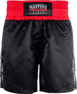 Spodenki do kick lightu MASTERS "HEXAGON" czarne (WAKO APPROVED) S