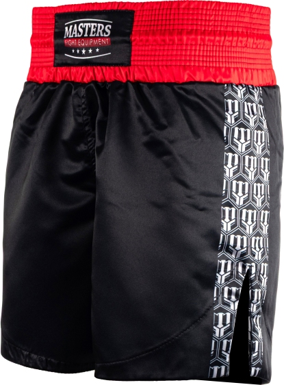 Spodenki do kick lightu MASTERS "HEXAGON" czarne (WAKO APPROVED) S - obrazek 4