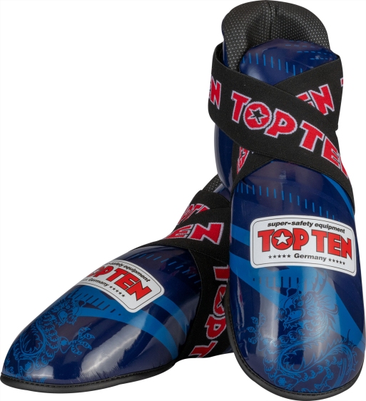 Ochraniacze stóp TOP TEN OSTT-PU "SUPERLIGHT LEGACY25" niebieski L