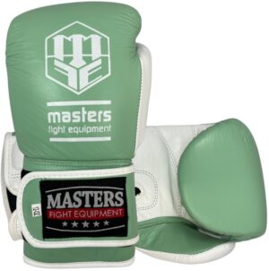 Rękawice bokserskie MASTERS RBT-PASTEL zielony 12 oz